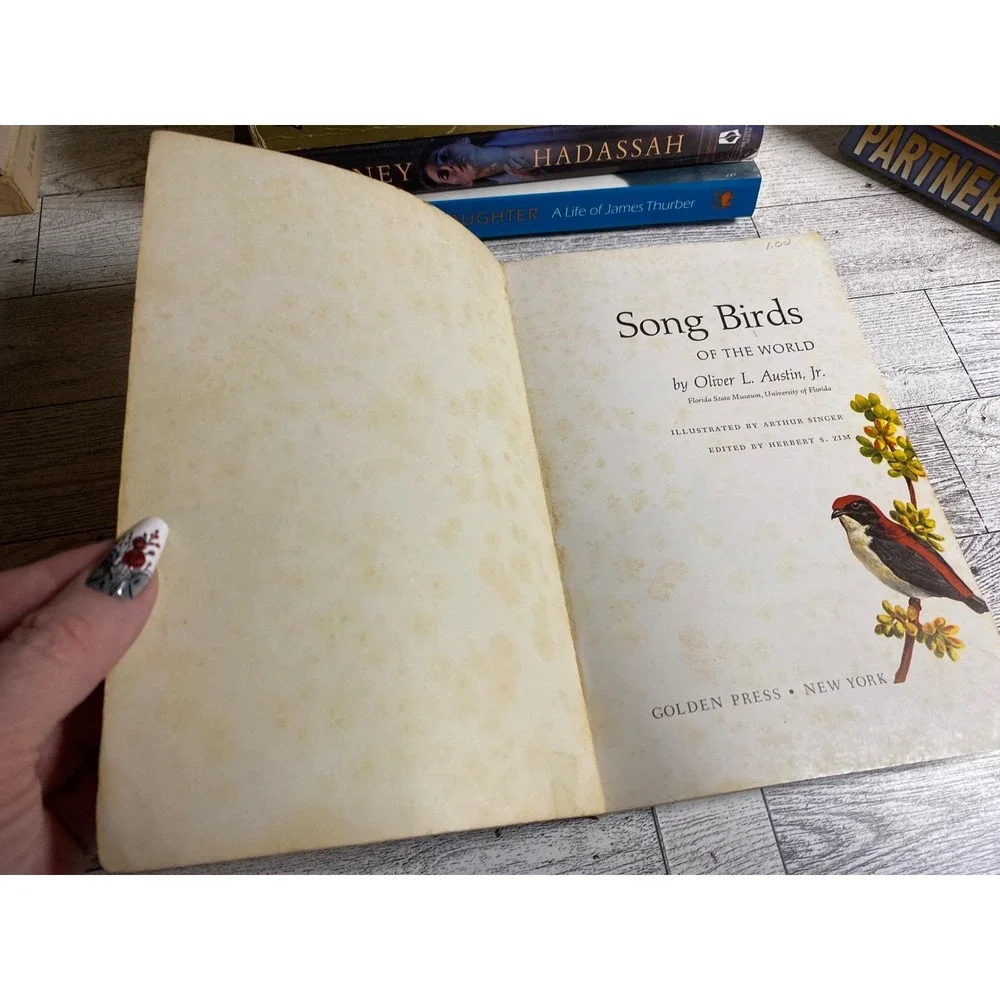 Song‎ Birds of the World Oliver L. Austin Jr. 1967 Illustrated Vintage Paperback
